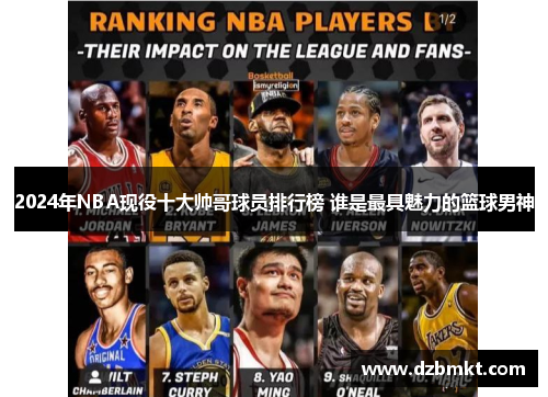2024年NBA现役十大帅哥球员排行榜 谁是最具魅力的篮球男神